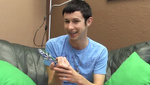 Mickey's First Dildo
