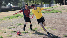 Soccer Boys Shared Sucking