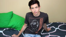 Cute Young Daniel Strokes It