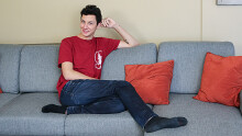 Cute & Hung Kyler Busts A Nut