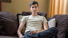 A Cute Boy With A Big Boner!