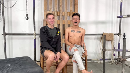 Interviewing Colombian Boy David