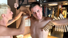 Hot little Spaniard gives out... - Part 1