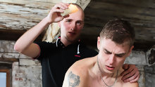 Straight Boy Leo Gets Wanked Over