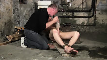 Wanked to a cum load by the master