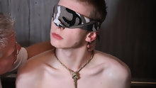 Tied Up & Fed A Hot Load