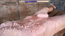 Titus Splashed With Wax & Face Fucked!