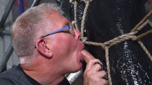 Bound Up & Made To Jizz!