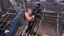 Bound Up & Made To Jizz!