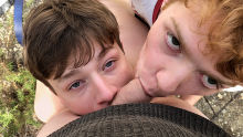 Two Twinks Newbies Barebacked! Part 4