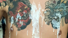 Painful Wax Play For Master