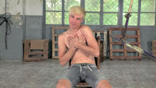 American Boy Mitch Has Big Balls