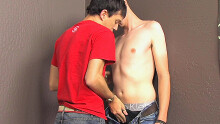 Two Hot Boys & a Bed!