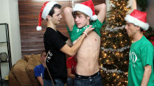 Bareback Fraternity Orgy Part 1
