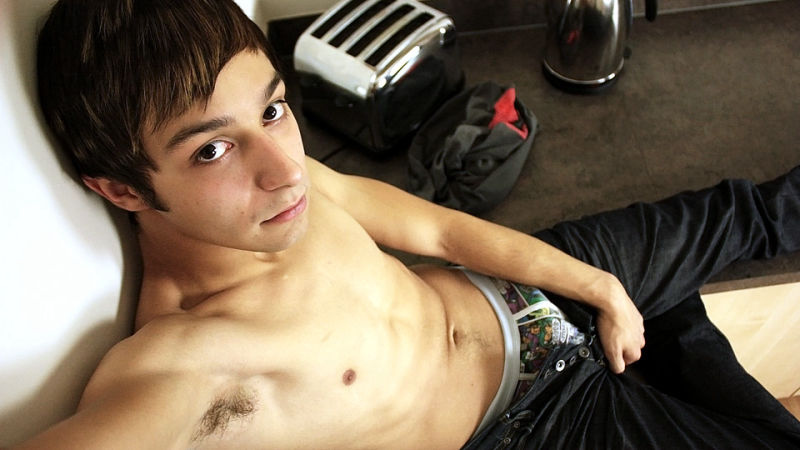 Twink Has A Long Manly Cock