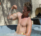 In The Hot Tub With Jock Hunk Jimmy